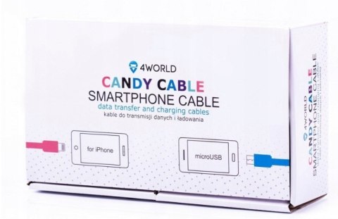 KABEL DO PRZESYŁU DANYCH 4WORLD 10589 MICRO USB KABEL DO PRZESYŁU DANYCH 4WORLD 10589 MICRO USB