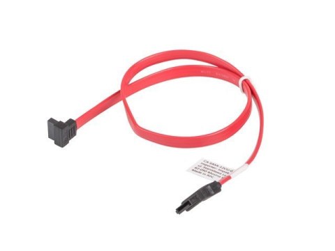 KABEL SATA LANBERG DATA III 0,5M KĄTOWY KABEL SATA LANBERG DATA III 0,5M KĄTOWY