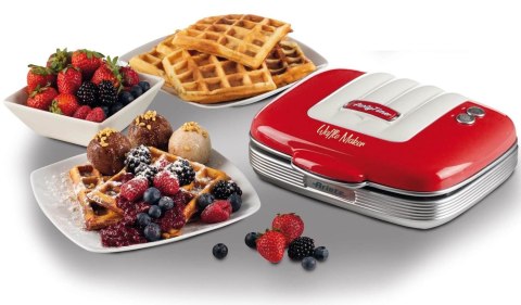 gofrownica-ariete-waffle-maker-19730-partytime-czerwona gofrownica-ariete-waffle-maker-19730-partytime-czerwona