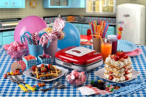 gofrownica-ariete-waffle-maker-19730-partytime-czerwona gofrownica-ariete-waffle-maker-19730-partytime-czerwona
