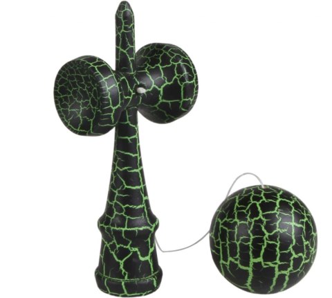 gra-zrcznociowa-kendama-drewniana-czarno-zielona gra-zrcznociowa-kendama-drewniana-czarno-zielona