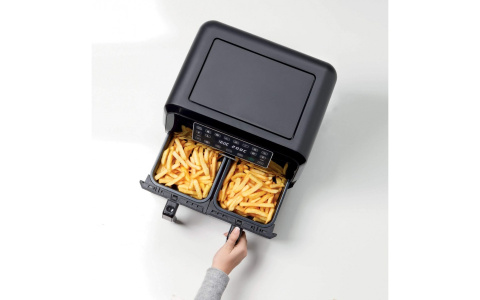 FRYTKOWNICA BEZTŁUSZCZOWA ARIETE 4624/00 AIR FRYER DUAL METAL FRYTKOWNICA BEZTŁUSZCZOWA ARIETE 4624/00 AIR FRYER DUAL METAL