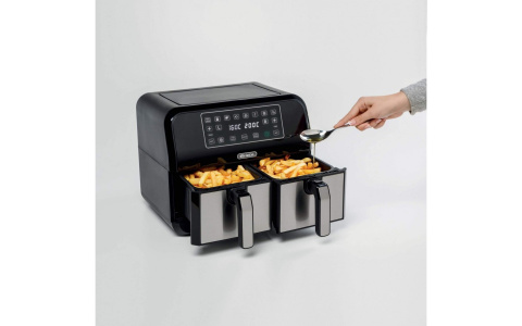 FRYTKOWNICA BEZTŁUSZCZOWA ARIETE 4624/00 AIR FRYER DUAL METAL FRYTKOWNICA BEZTŁUSZCZOWA ARIETE 4624/00 AIR FRYER DUAL METAL