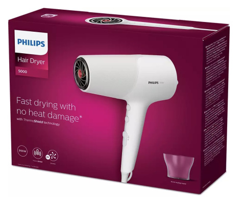 SUSZARKA DO WŁOSÓW PHILIPS BHD500/00 SUSZARKA DO WŁOSÓW PHILIPS BHD500/00