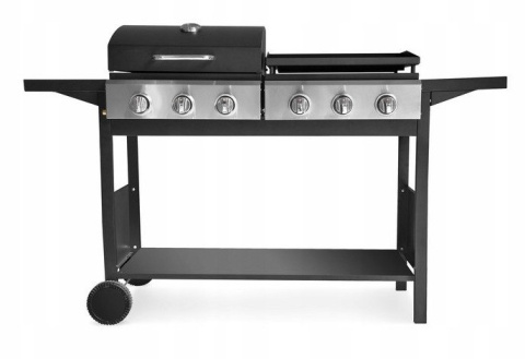 GRILL GAZOWY Z TRZEMA PALNIKAMI I PLANCHĄ 2W1 MIR432 GRILL GAZOWY Z TRZEMA PALNIKAMI I PLANCHĄ 2W1 MIR432
