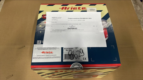 URZĄDZENIE DO WATY CUKROWEJ ARIETE PARTY TIME 2973/00 CZERWONE - OUTLET URZĄDZENIE DO WATY CUKROWEJ ARIETE PARTY TIME 2973/00 CZERWONE - OUTLET