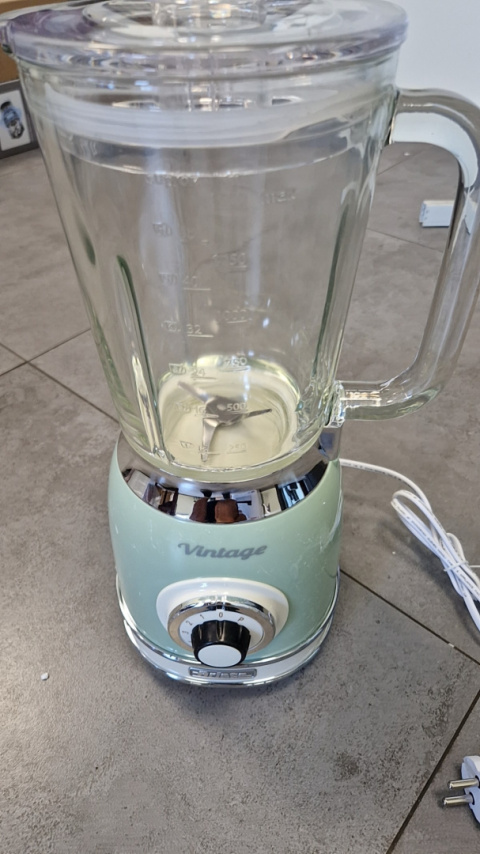 BLENDER KIELICHOWY ARIETE 583/04 VINTAGE ZIELONY - OUTLET BLENDER KIELICHOWY ARIETE 583/04 VINTAGE ZIELONY - OUTLET