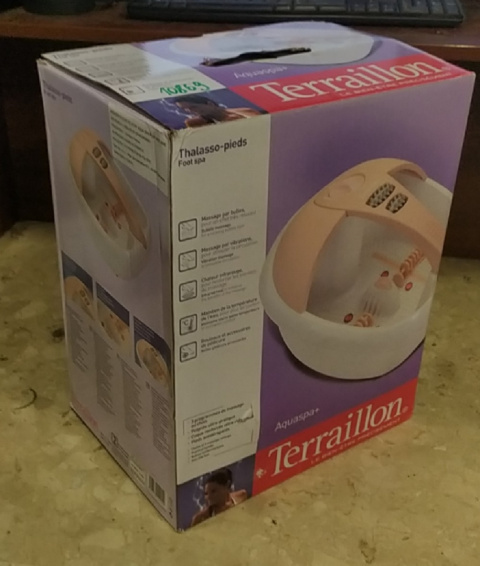 MASAŻER DO STÓP TERRAILLON AQUA SPA + - OUTLET MASAŻER DO STÓP TERRAILLON AQUA SPA + - OUTLET