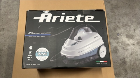 OCZYSZCZACZ PAROWY ARIETE 4146 MVC8 BIAŁY - OUTLET OCZYSZCZACZ PAROWY ARIETE 4146 MVC8 BIAŁY - OUTLET