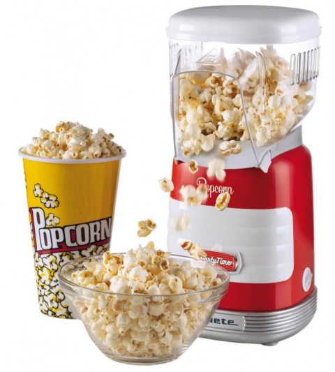URZĄDZENIE DO POPCORNU ARIETE POPCORN 2956/0 PARTYTIME CZERWONE - OUTLET