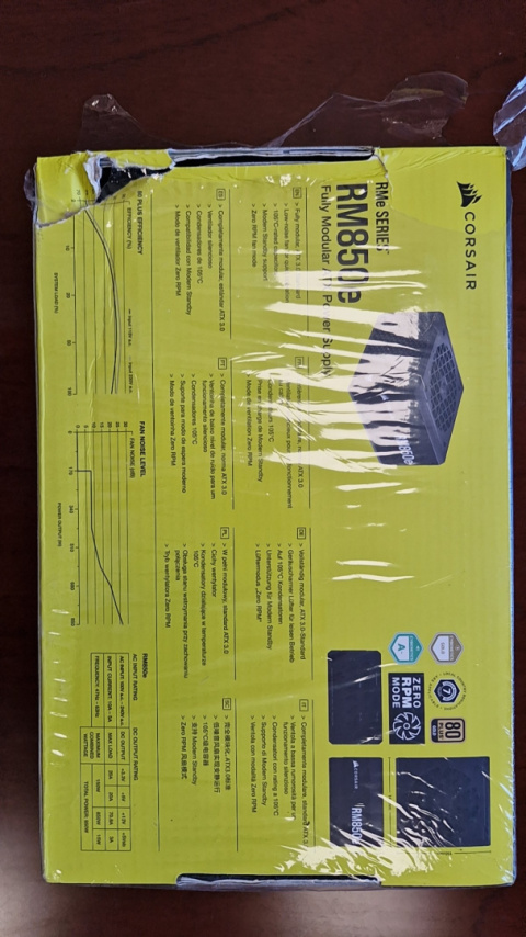ZASILACZ CORSAIR RME SERIES RM850E - OUTLET ZASILACZ CORSAIR RME SERIES RM850E - OUTLET