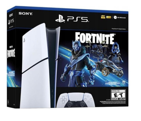 KONSOLA SONY PLAYSTATION 5 SLIM DIGITAL + FORTNITE VCH KONSOLA SONY PLAYSTATION 5 SLIM DIGITAL + FORTNITE VCH