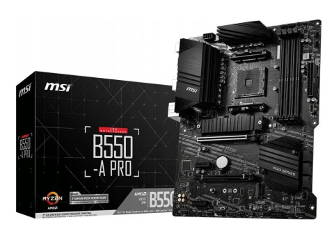PŁYTA GŁÓWNA MSI B550-A PRO - OUTLET PŁYTA GŁÓWNA MSI B550-A PRO - OUTLET