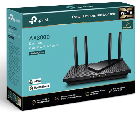 ROUTER TP-LINK ARCHER AX55 ROUTER TP-LINK ARCHER AX55