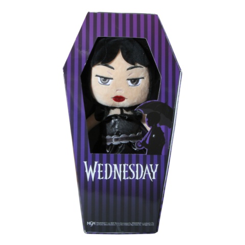 WEDNESDAY ADDAMS Lalka Maskotka W Pudełku Sukienka 32cm WEDNESDAY ADDAMS Lalka Maskotka W Pudełku Sukienka 32cm