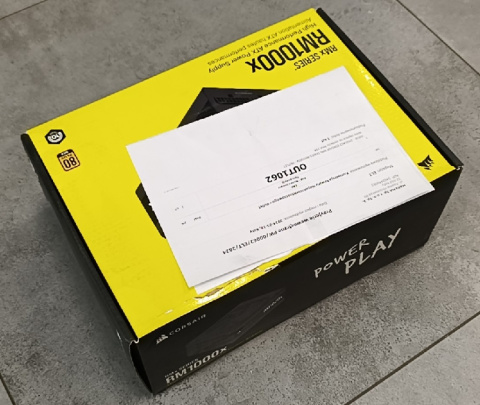 ZASILACZ CORSAIR RMX SERIES RM1000X - OUTLET ZASILACZ CORSAIR RMX SERIES RM1000X - OUTLET