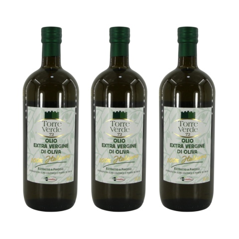 Zestaw MORETTINI oliwa extra vergine TORRE VERDE 1L Włochy Toskania x3 szt. Zestaw MORETTINI oliwa extra vergine TORRE VERDE 1L Włochy Toskania x3 szt.