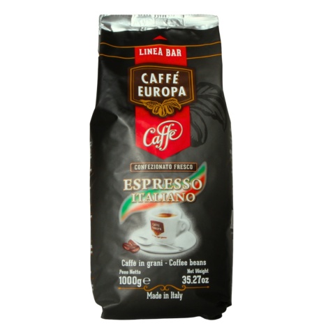 CAFFE EUROPA KAWA ESPRESSO ITALIANO Linea Bar 1kg Włochy CAFFE EUROPA KAWA ESPRESSO ITALIANO Linea Bar 1kg Włochy