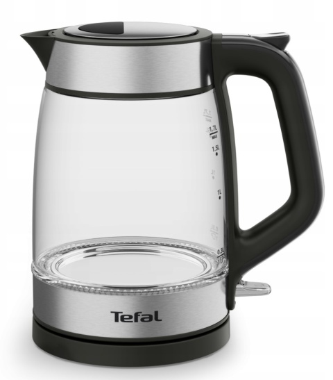 Czajnik elektryczny szklany Tefal KI605830 z podświetleniem LED Czajnik elektryczny szklany Tefal KI605830 z podświetleniem LED