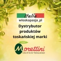 MORETTINI ocet winny białe wino 500ml Włochy Toskania