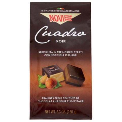 NOVI CUADRO Noir Włoskie Czekoladki 150g