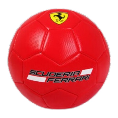 PIŁKA NOŻNA SCUDERIA FERRARI Limited Edition rozmiar 5 Czerwona