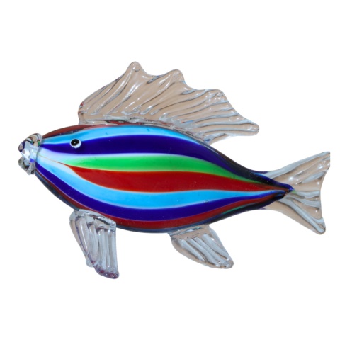 SZKLANA DEKORACJA Ryba Kolorowa 26cm SZKLANA DEKORACJA Ryba Kolorowa 26cm