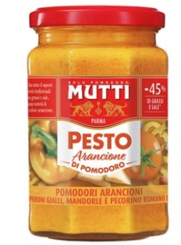 MUTTI Pesto pesto z pomarańczowych pomidorów 180g