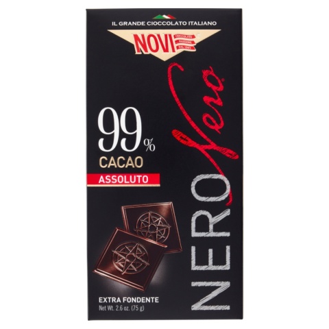 NOVI Czekolada Gorzka 99% Kakao 75g