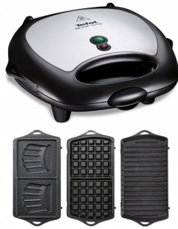 Opiekacz Gofrownica Panini do kanapek 3w1 TEFAL Break Time SW6148