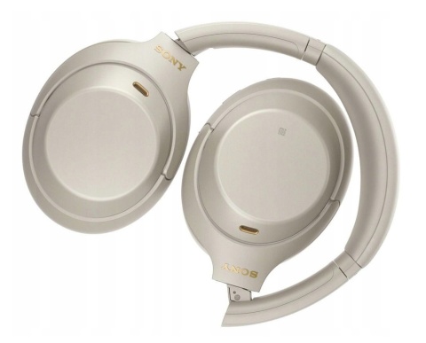 SŁUCHAWKI NAUSZNE SONY WH-1000XM4S SREBRNE