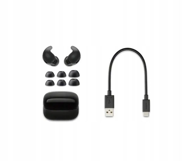 Słuchawki SONY LinkBuds Fit WF-LS910NB Dokanałowe BT 5.3 bezprzewodowe Waga produktu 41 g